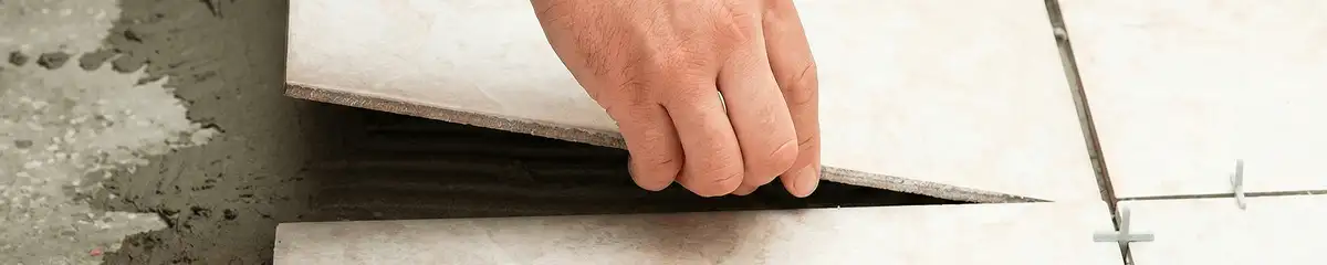 Professional installing ceramic tile floors in Eugene, OR
